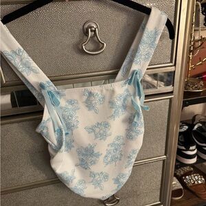 Floral Blue Women's Bag